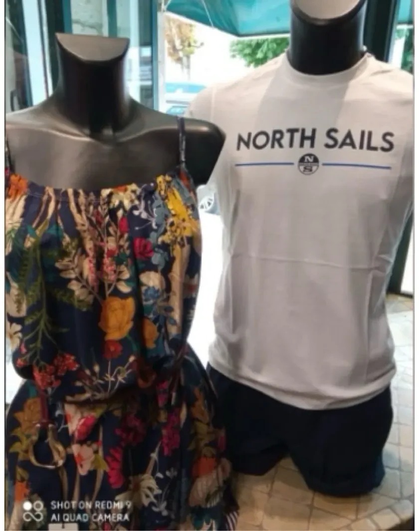 Vestito donna e maglietta uomo