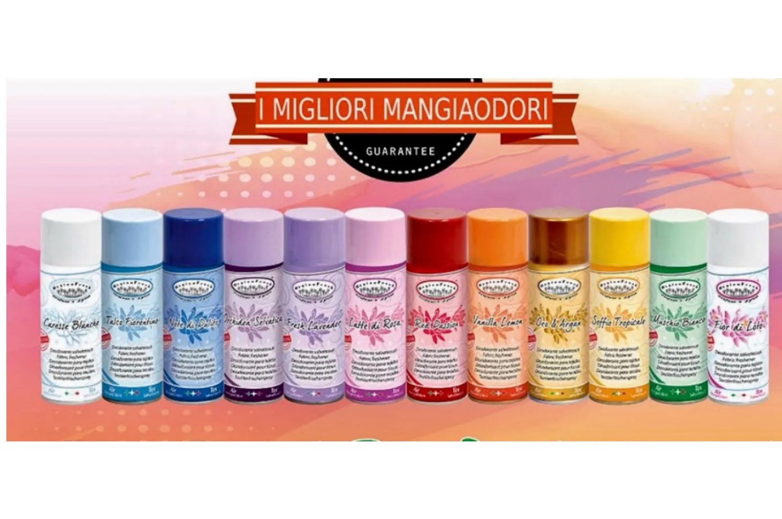 Deospray antitarme profumato per tessuti e ambienti