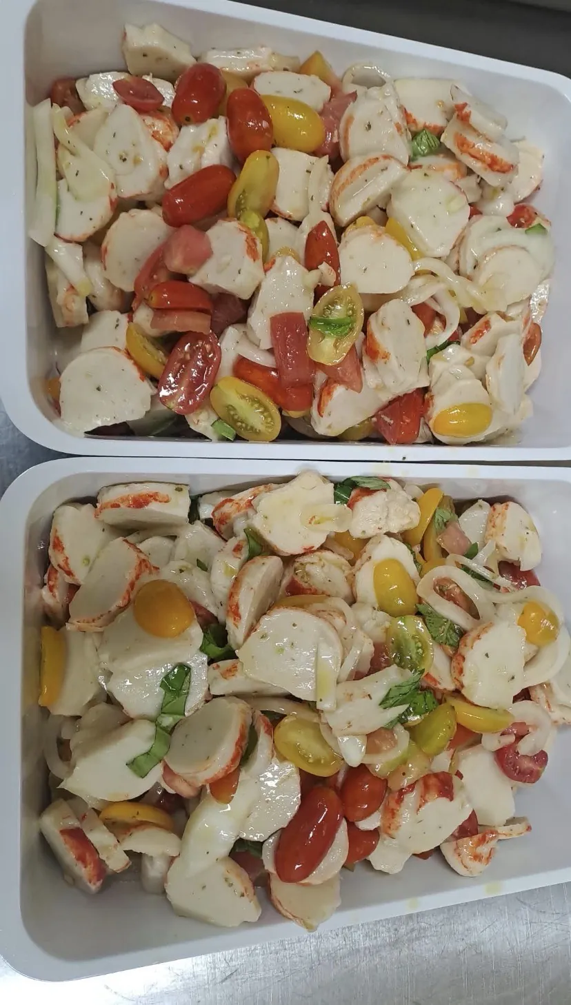 Polpo e patate/ insalata di riso