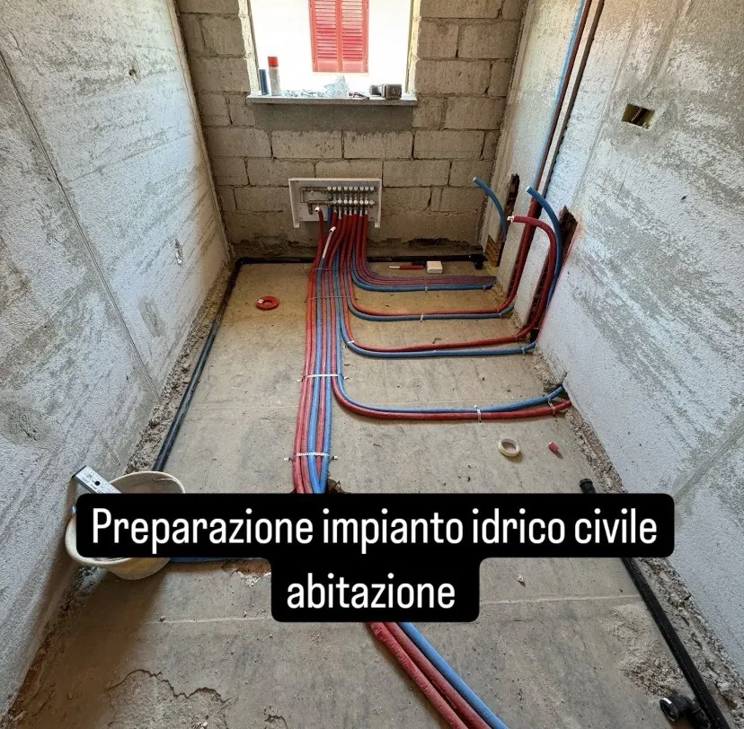 Impianto idrico bagno