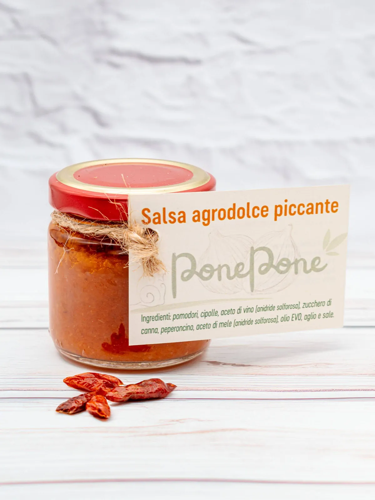 Salsa agrodolce piccante