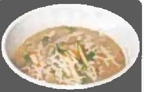 Ramen in brodo con verdure